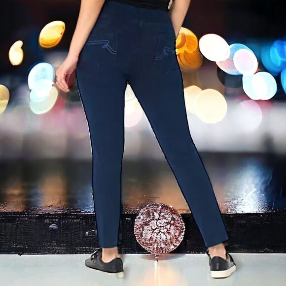 Women With Control Jeans 4 Tummy Control Stretch Wonder Denim Renee Goldstein - Picture 12 of 16